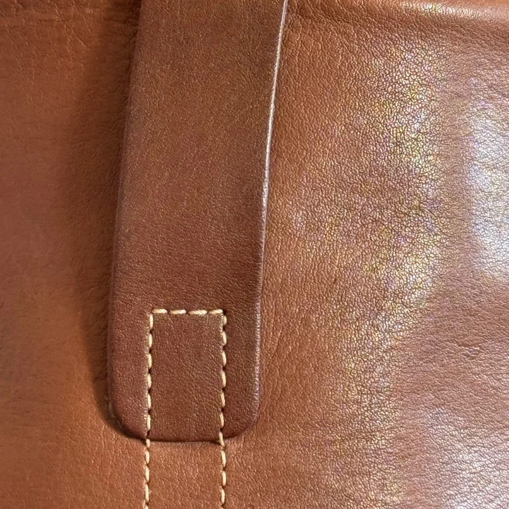 Via Spiga Brown Leather Knee High Heeled Boots Size 7M